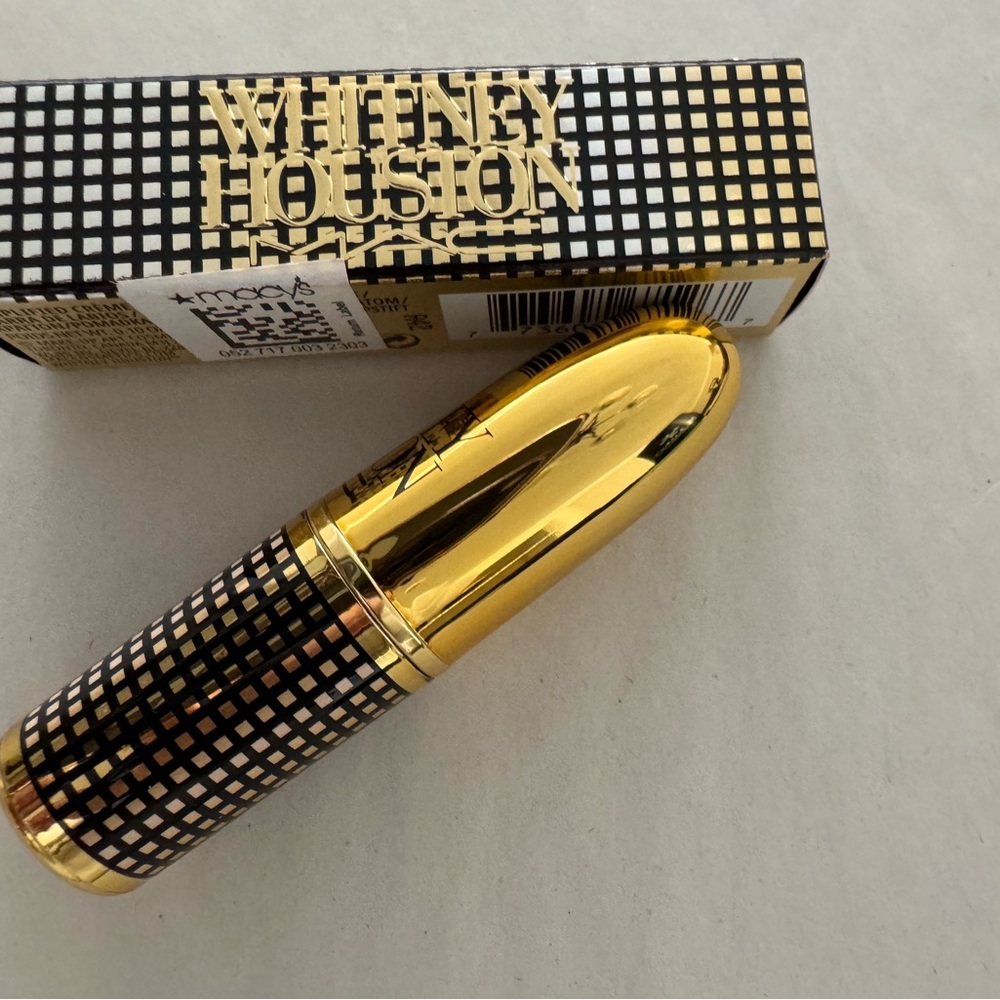 MAC Cosmetics Whitney Houston Lipstick - Gold and Black